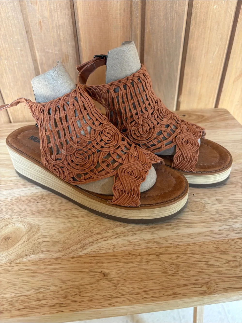 Muk Luks Platform Sandals